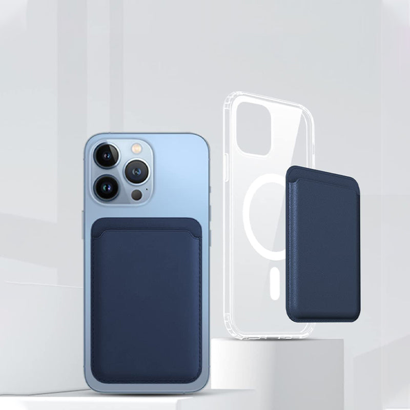 MagSafe Kaarthouder Blauw voor iPhone