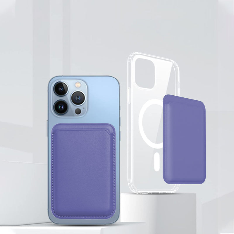 MagSafe Kaarthouder Paars voor iPhone