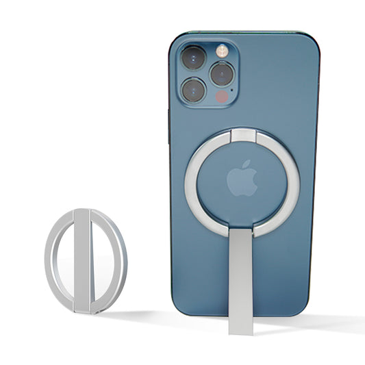 MagSafe portable standaard voor iPhone Zwart en Zilver