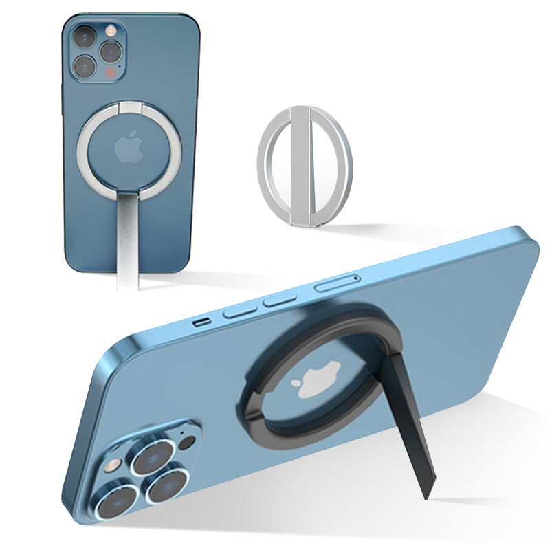 MagSafe portable standaard voor iPhone Zwart en Zilver