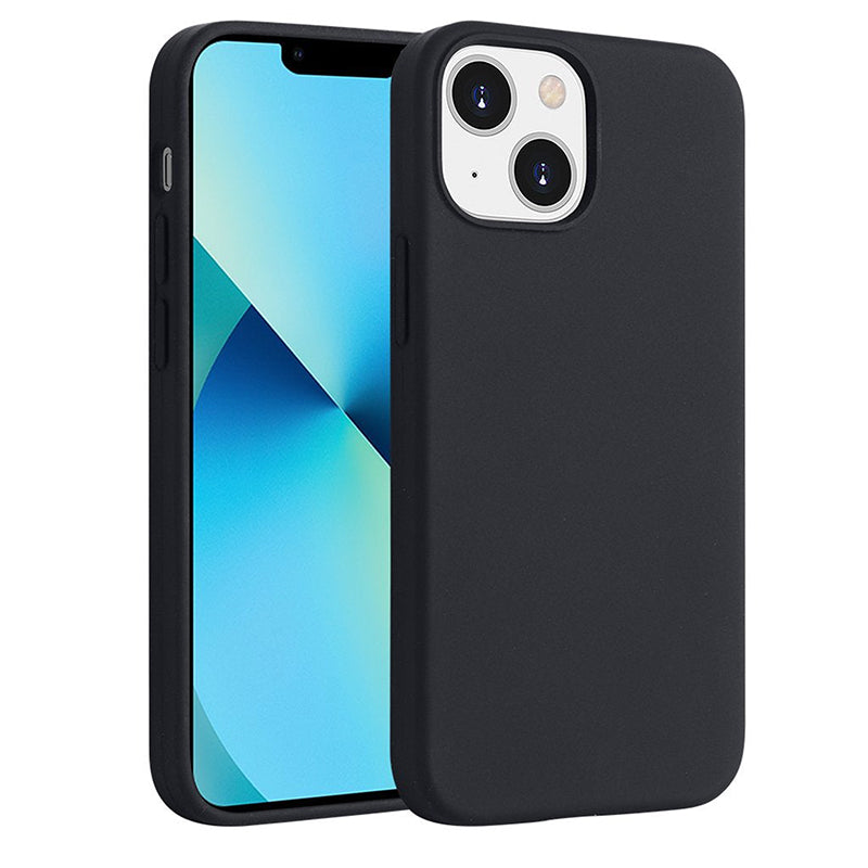 iPhone Silicone Magsafe Hoesje Zwart