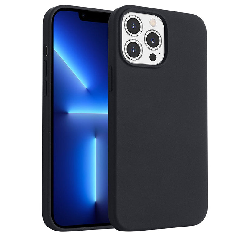 iPhone Silicone Magsafe Hoesje Zwart