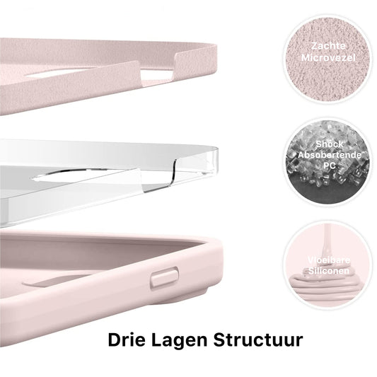iPhone Silicone Hoesje Roze