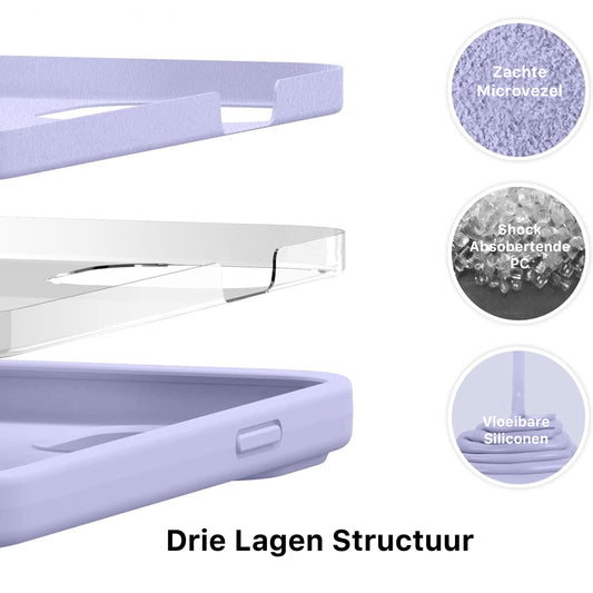 iPhone Silicone Hoesje Paars