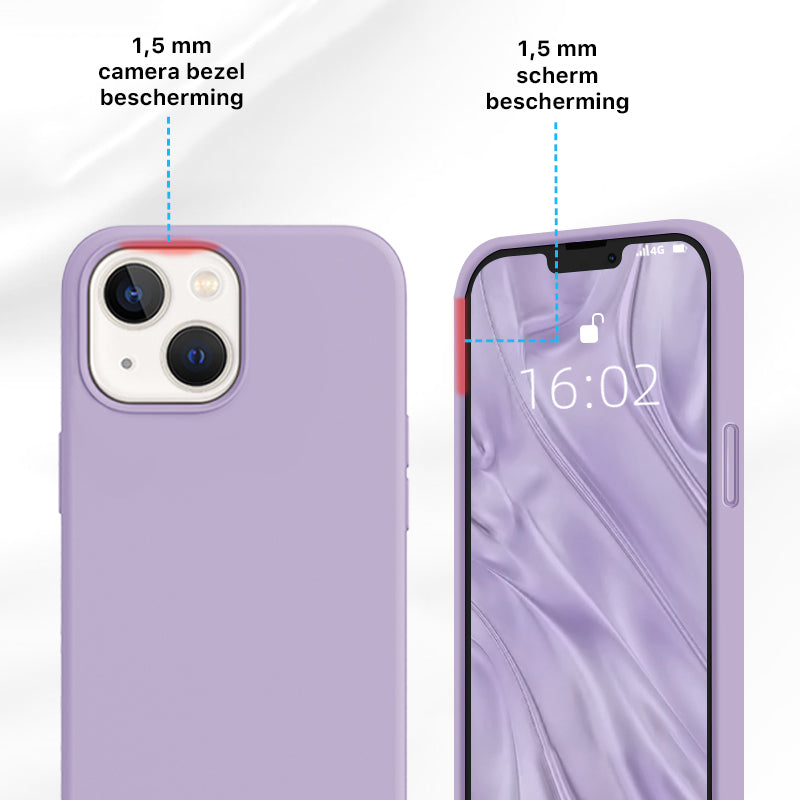 iPhone Silicone Hoesje Paars