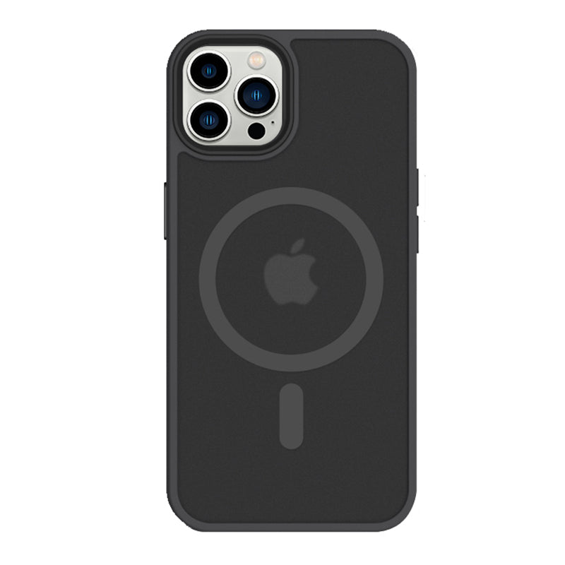iPhone 13 Pro 6,1 inch Transparant Mat Zwart MagSafe